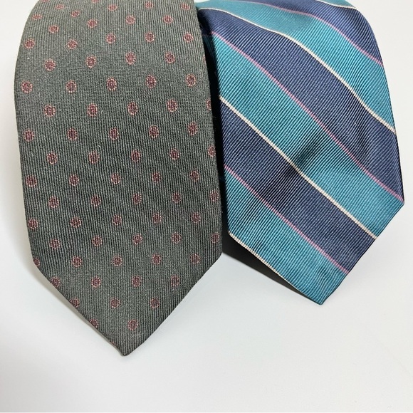 Robert Talbott Lot of 2 Wool and silk ties - Picture 2 of 8